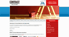 Desktop Screenshot of contrast-malerfirma.dk