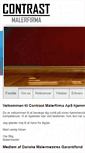 Mobile Screenshot of contrast-malerfirma.dk